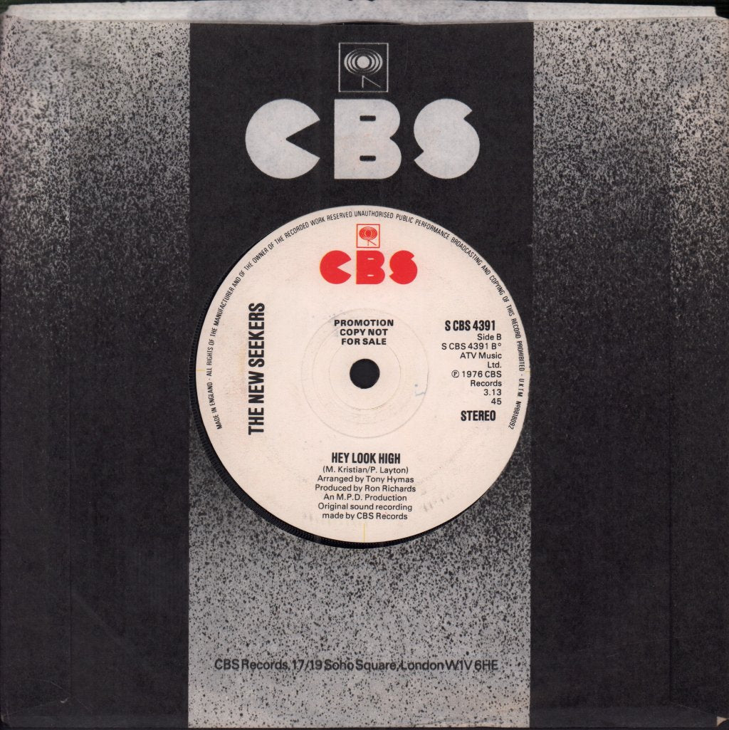 New Seekers - It's So Nice To Have You Home - 7 Inch