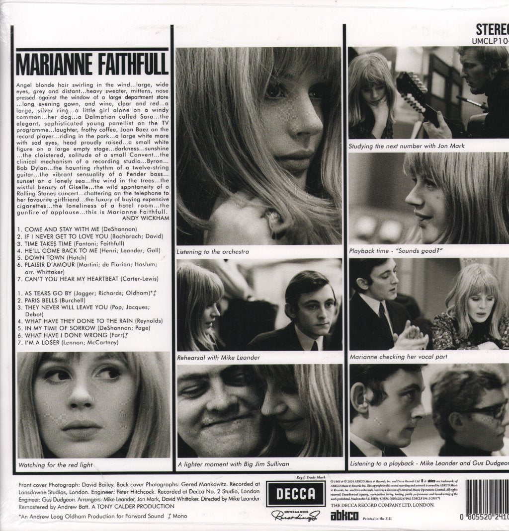 Marianne Faithfull - Marianne Faithfull - Lp