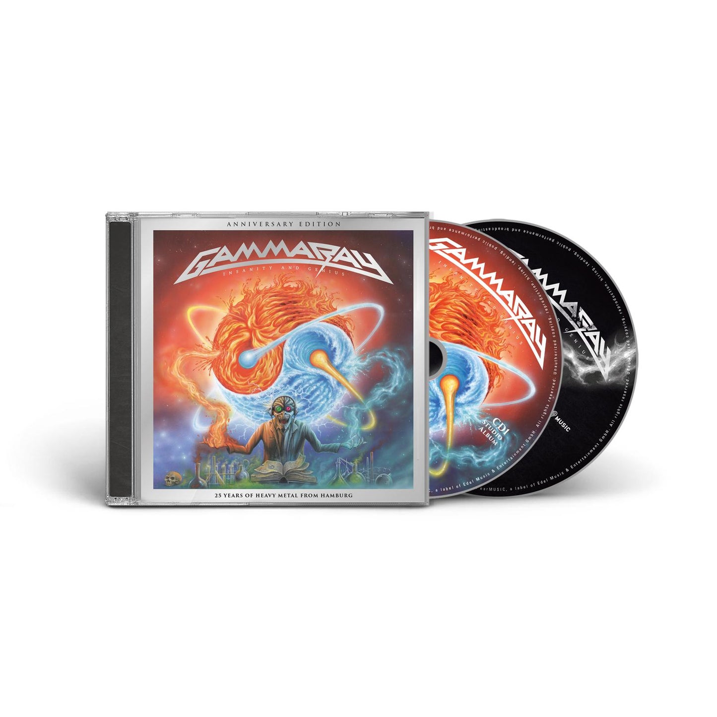 Gamma Ray - Insanity and Genius - Cd