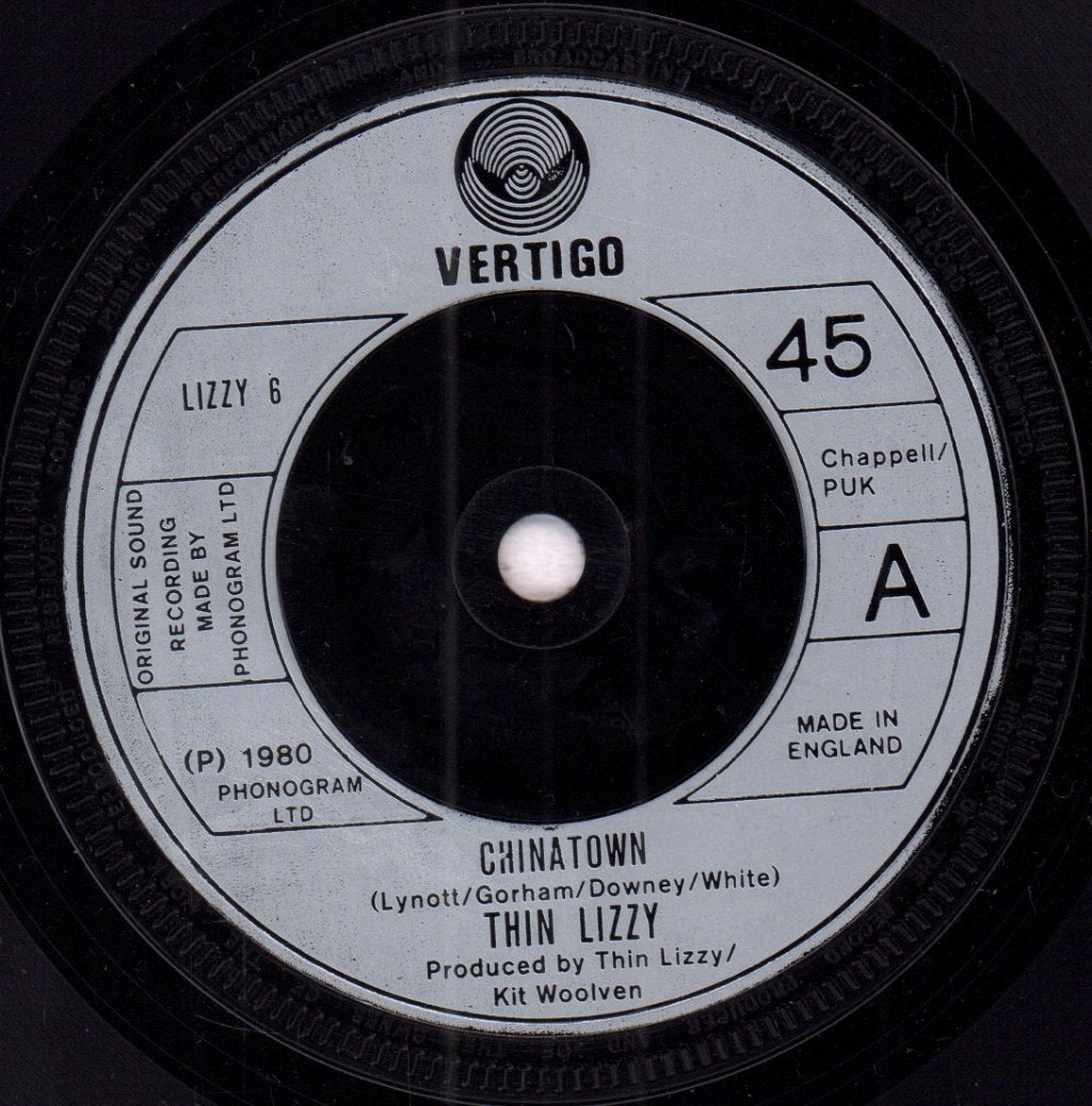 Thin Lizzy - Chinatown - 7 Inch