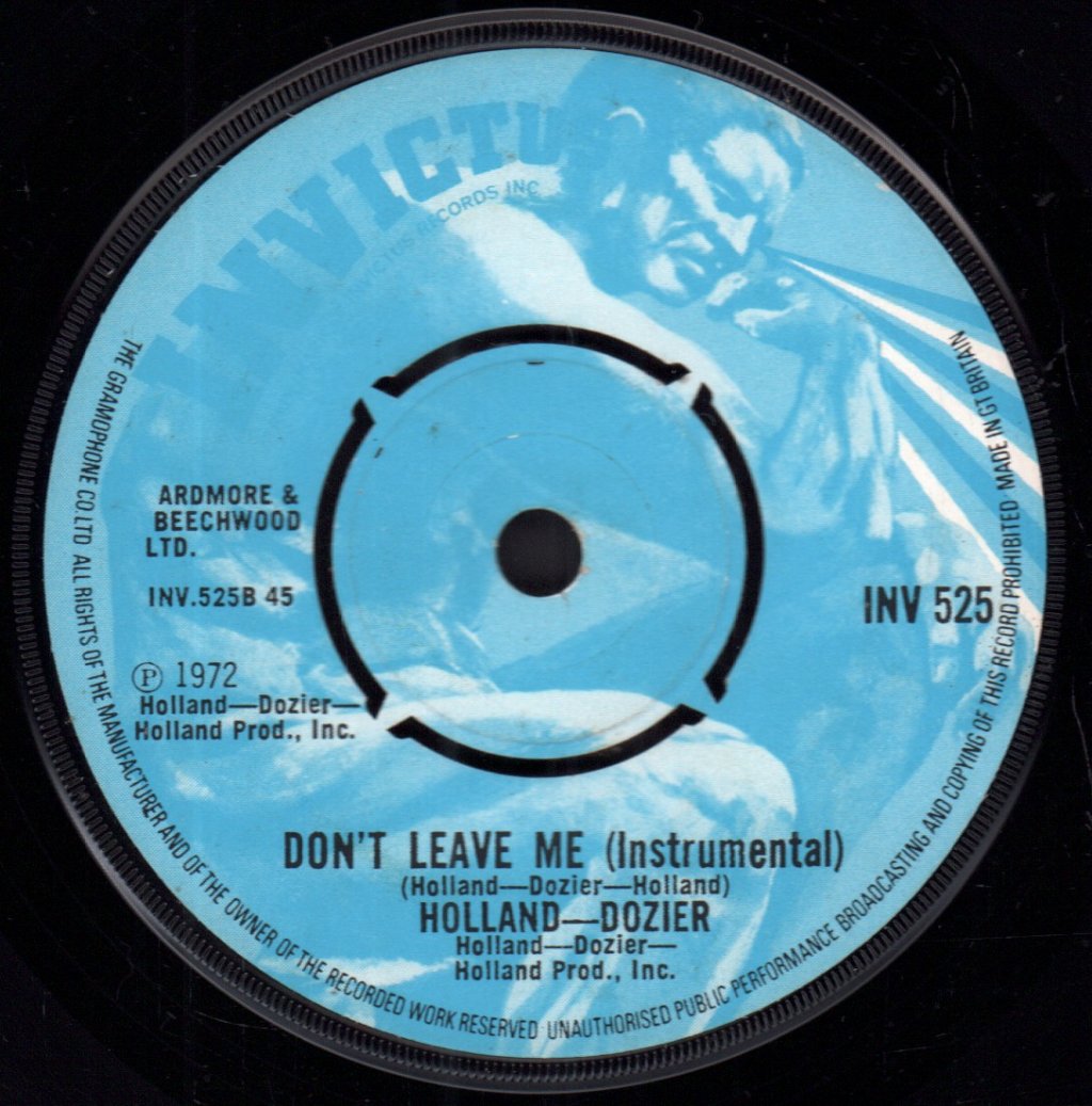 Holland Dozier - Why Can't We Be Lovers - 7 Inch