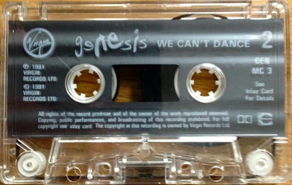 Genesis - We Can't Dance - Cassette