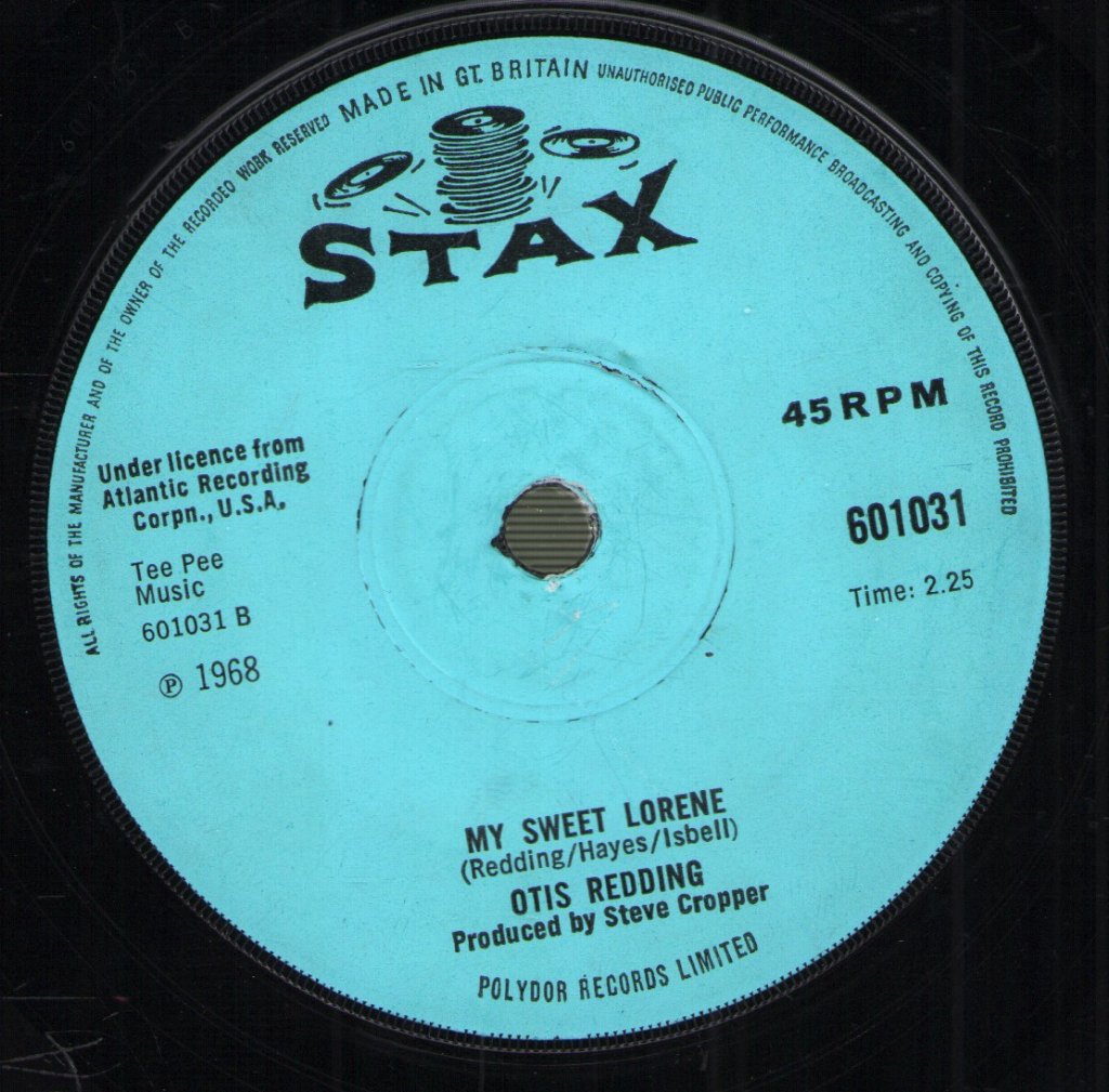 Otis Redding - (Sittin' On) The Dock Of The Bay - 7 Inch
