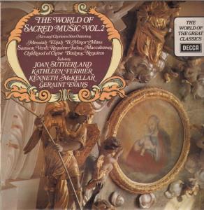 World Of Sacred Music Vol 2 - Famous Airs And Choruses From Oratorios - Lp