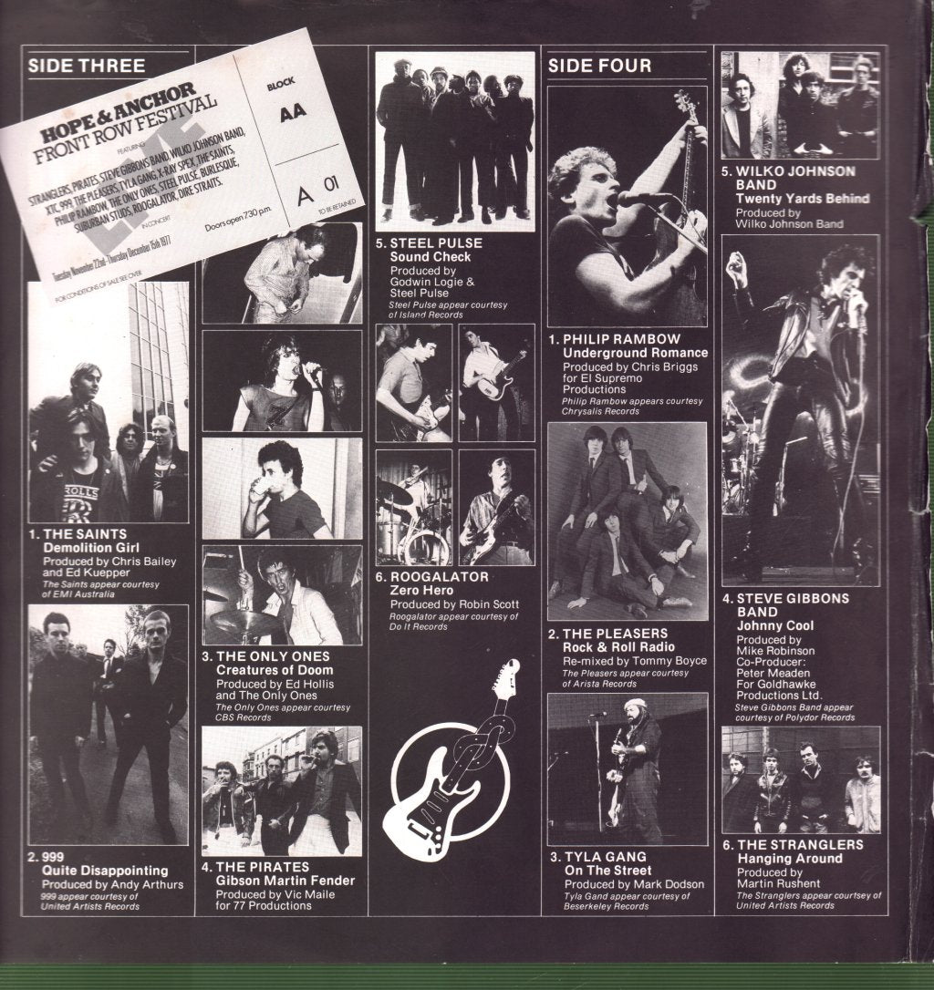 Various Artists - Hope And Anchor - Double Lp