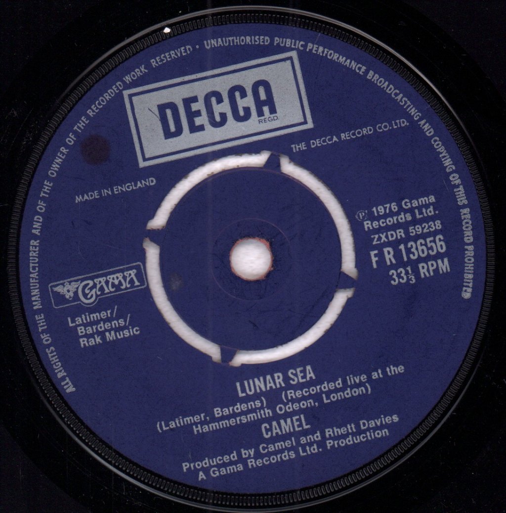 Camel - Another Night - 7 Inch