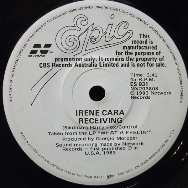 Irene Cara - Dream Hold On To Your Dream - 7 Inch