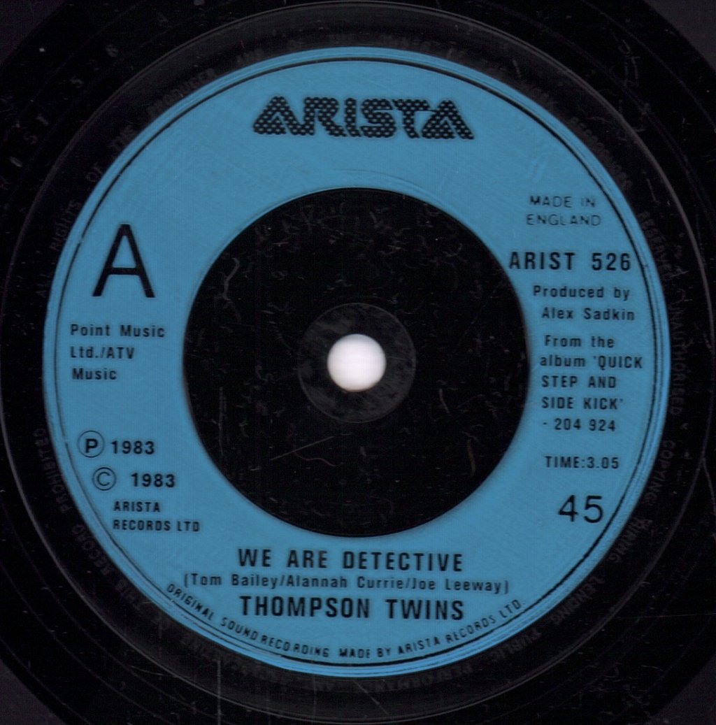 Thompson Twins - We Are Detective - 7 Inch