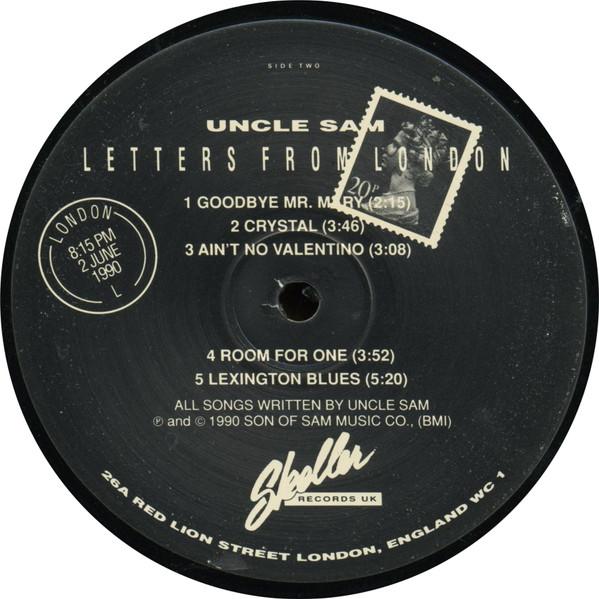 Uncle Sam (Rock/Metal Group) - Letters From London - Lp