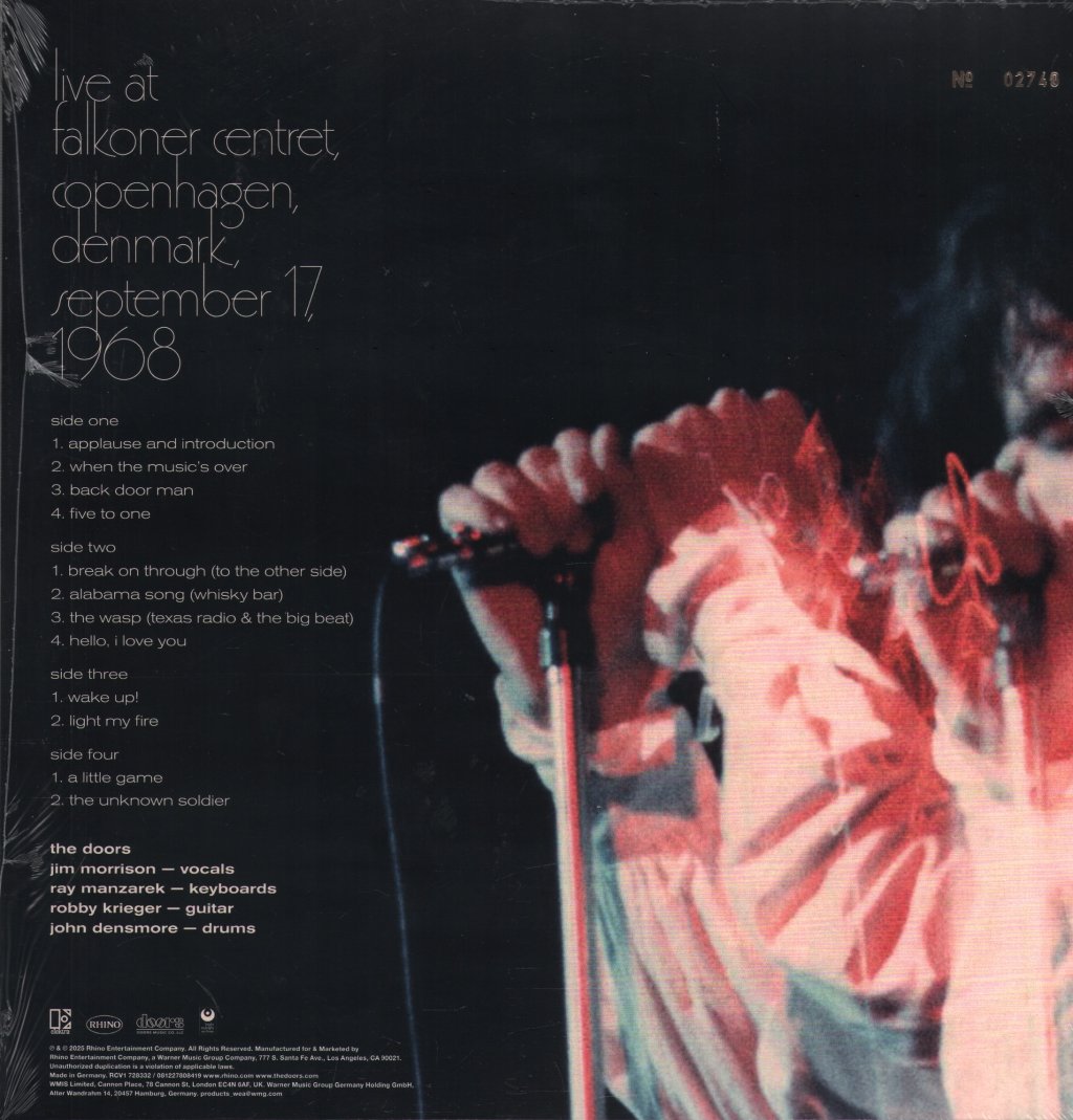 Doors - Live In Copenhagen (Black Friday 2025) - Double Lp