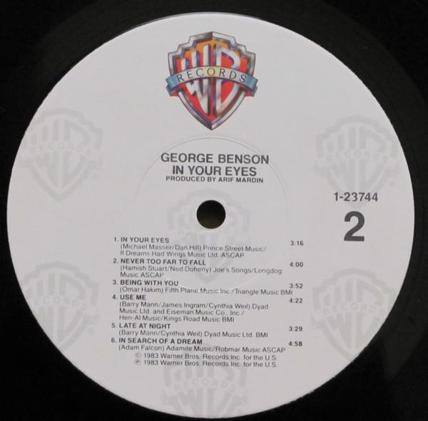 George Benson - In Your Eyes - Lp