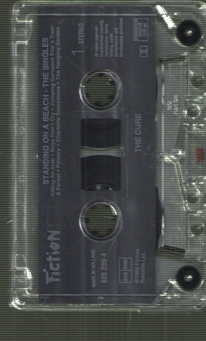Cure - Standing On A Beach - The Singles (And Unavailable B-Sides) - Cassette