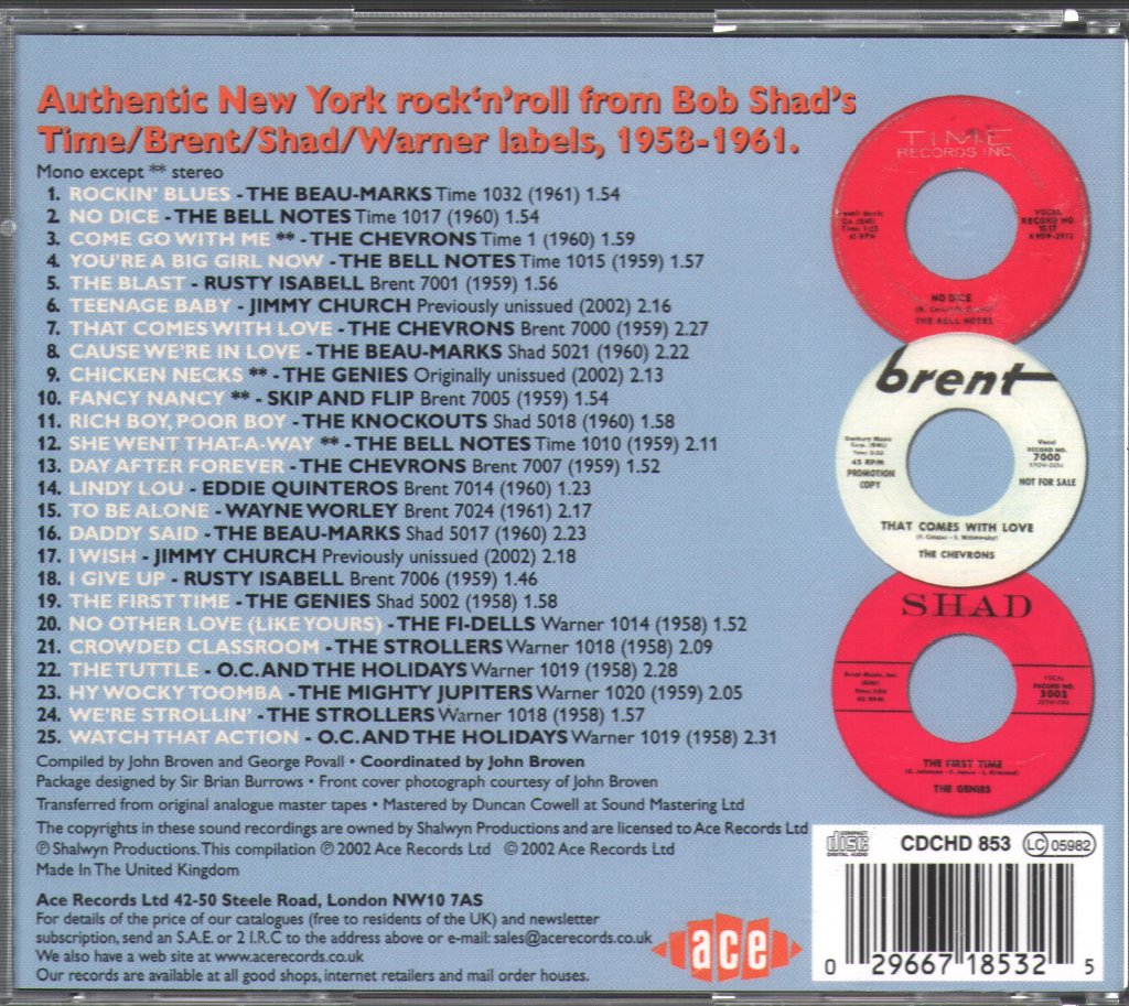 Various Artists - More Rockin' On Broadway - Cd