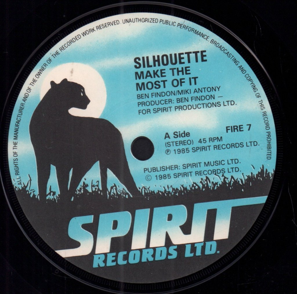 Silhouette (80'S Group) - Make The Most Of It - 7 Inch