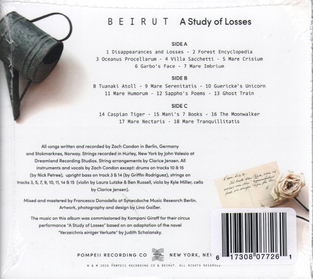 Beirut - A Study of Losses - Cd