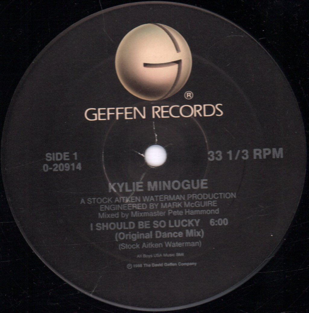 Kylie Minogue - I Should Be So Lucky - 12 Inch