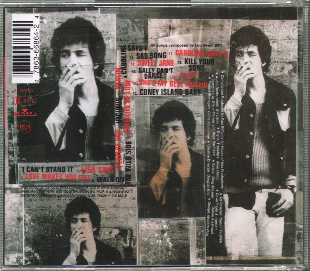 Lou Reed - Different Times - Lou Reed In The 70s - Cd