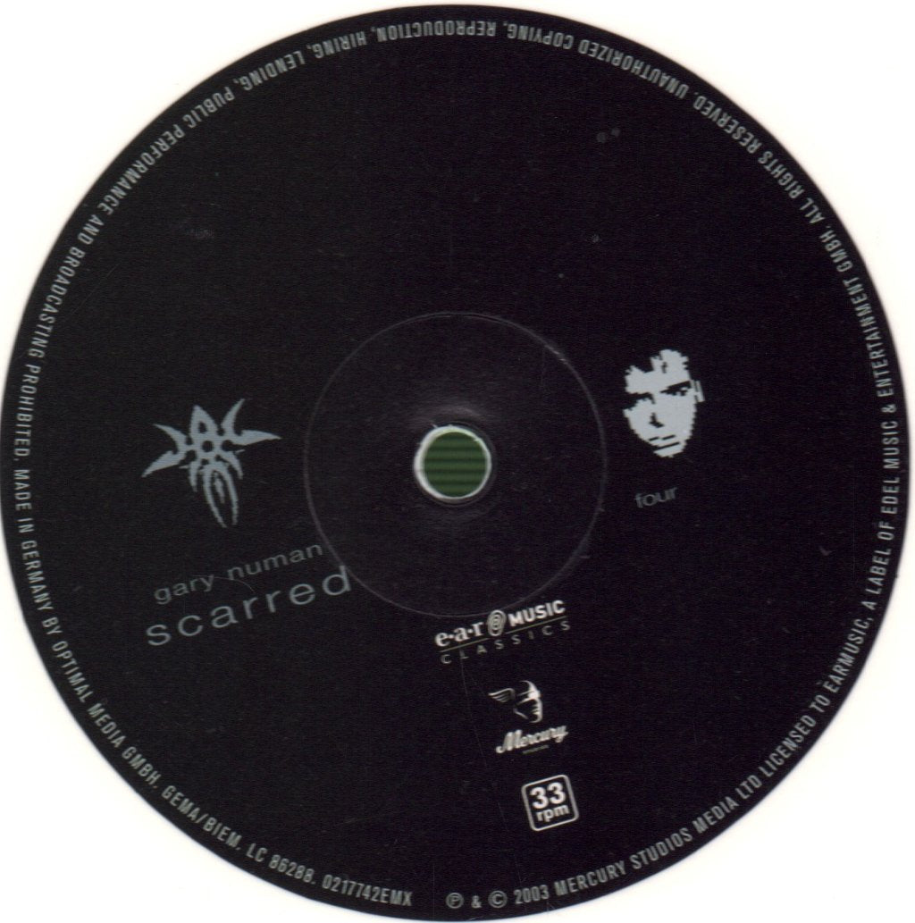 Gary Numan - Scarred - Double Lp