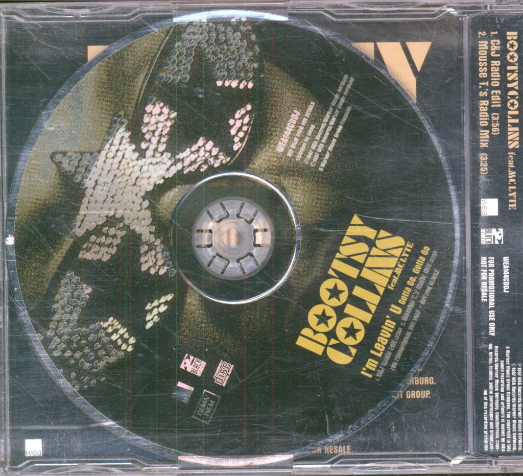 Bootsy Collins - I'm Leavin' U (Gotta Go, Gotta Go) - Cd