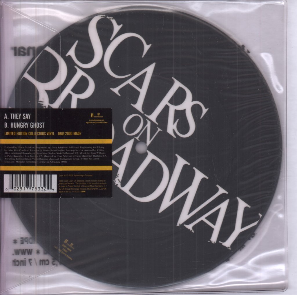 Scars On Broadway - They Say - 7 Inch
