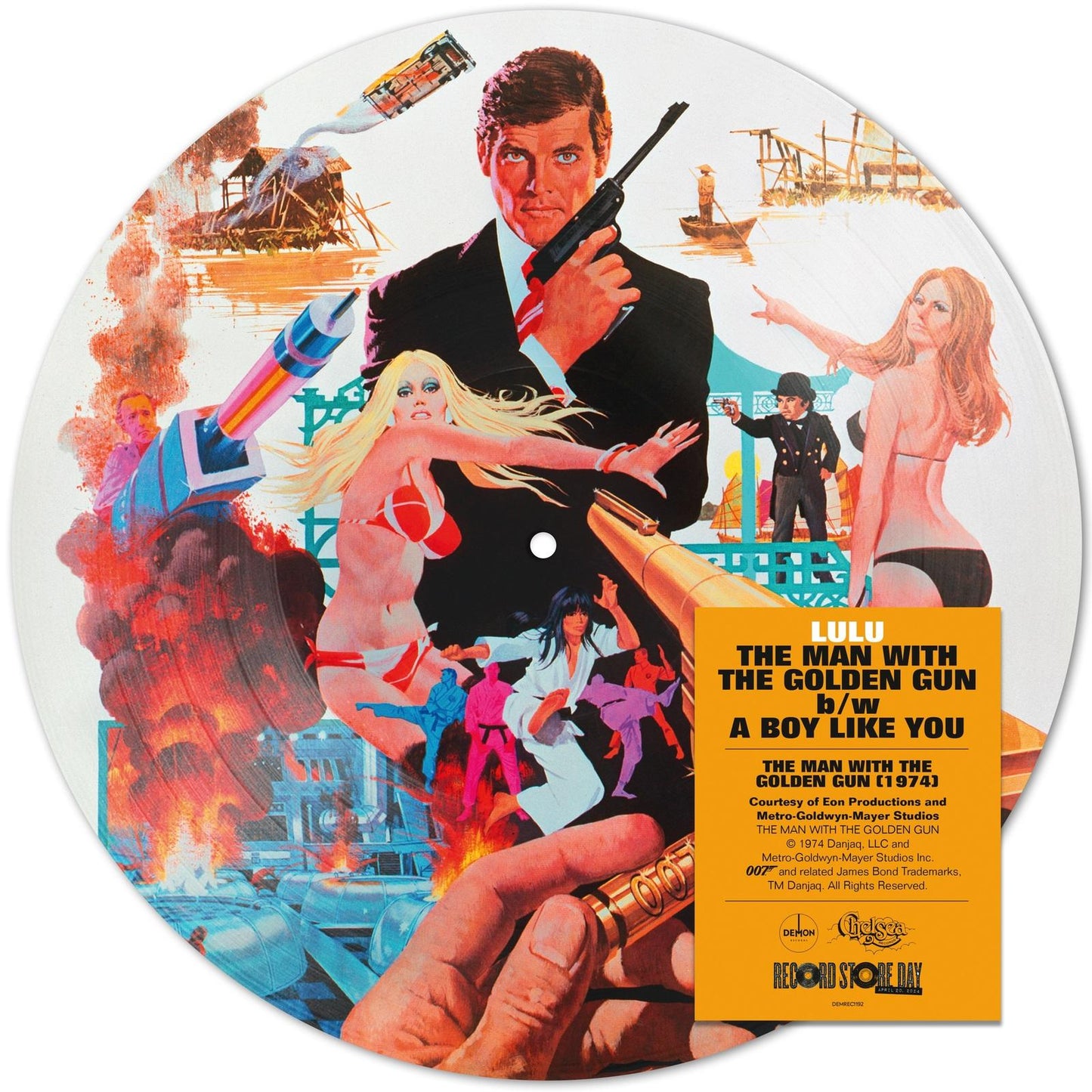 Lulu - Man With the Golden Gun - 12 Inch