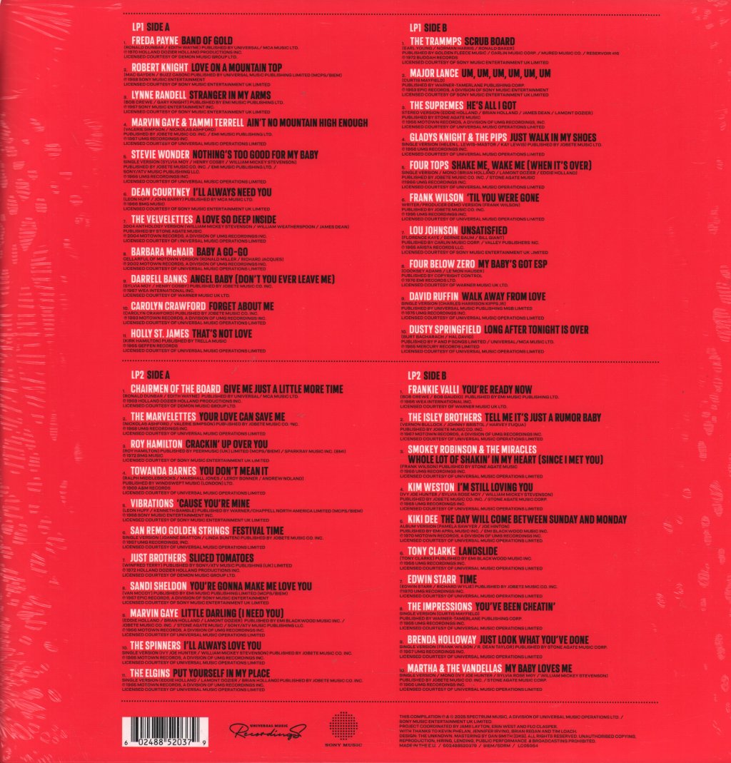 Various Artists - Northern Soul Classics II - Double Lp