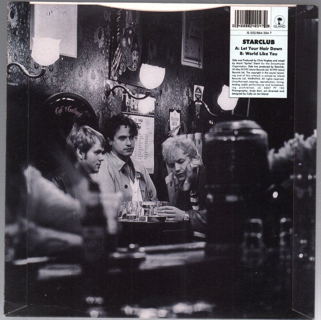 Starclub - Let Your Hair Down - 7 Inch