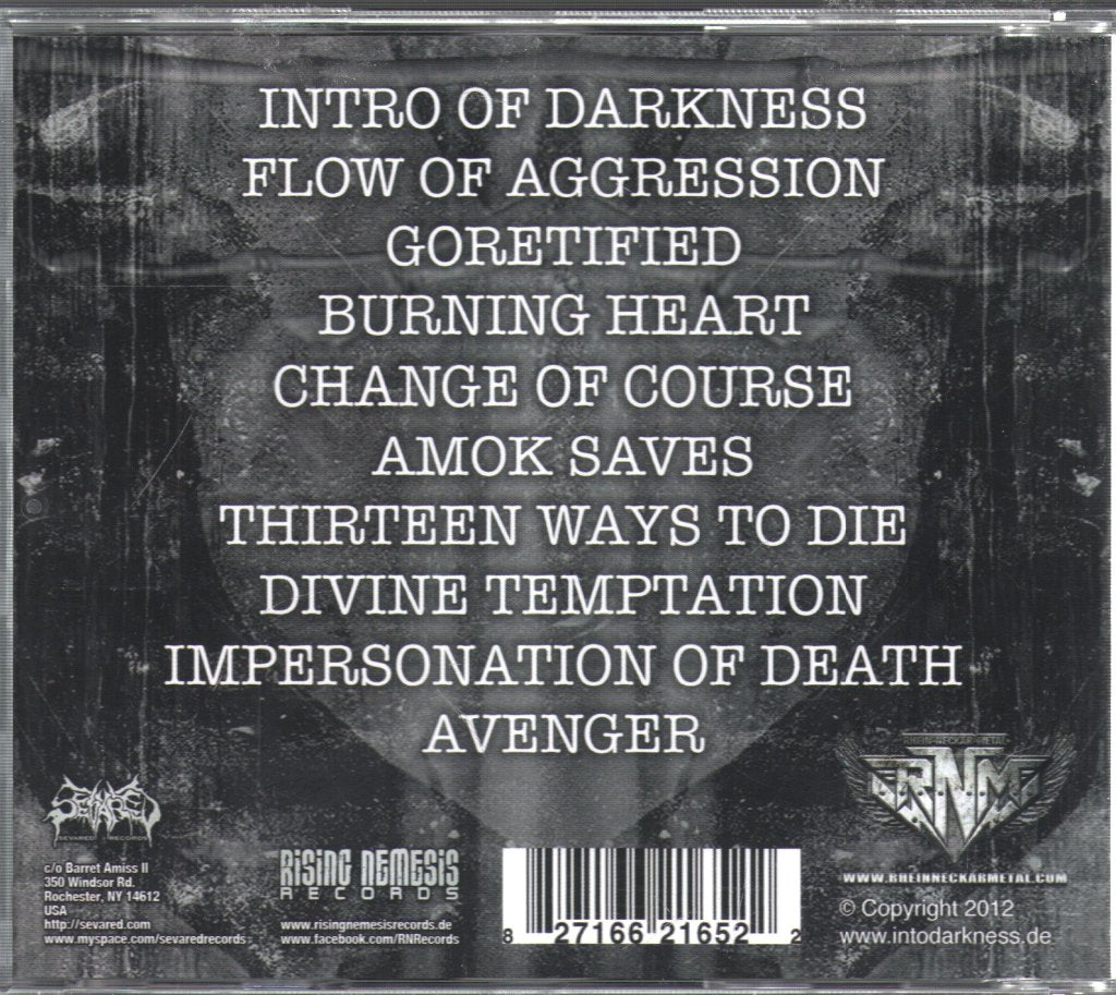Into Darkness - Dysphoria - Cd