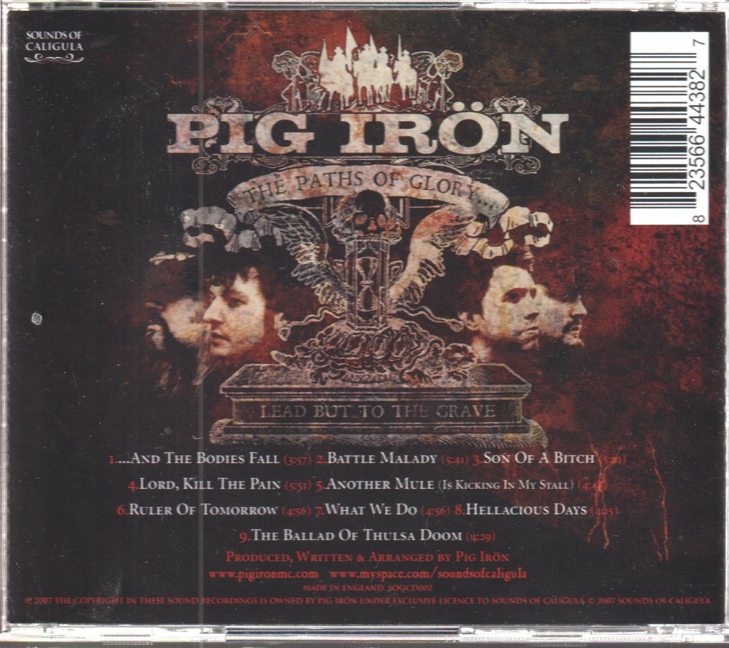 Pig Irön - Paths Of Glory...Lead But To The Grave - Cd