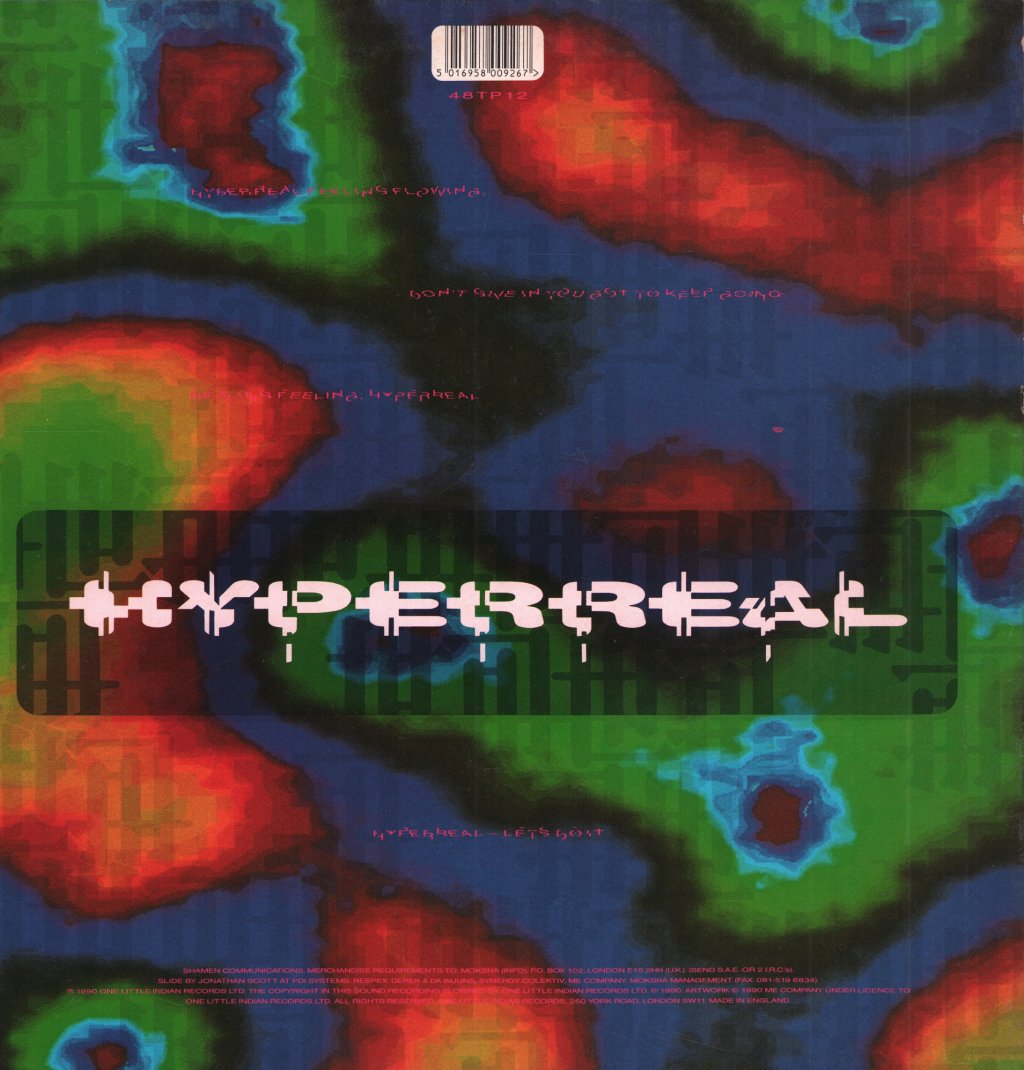 Shamen - Hyperreal - 12 Inch