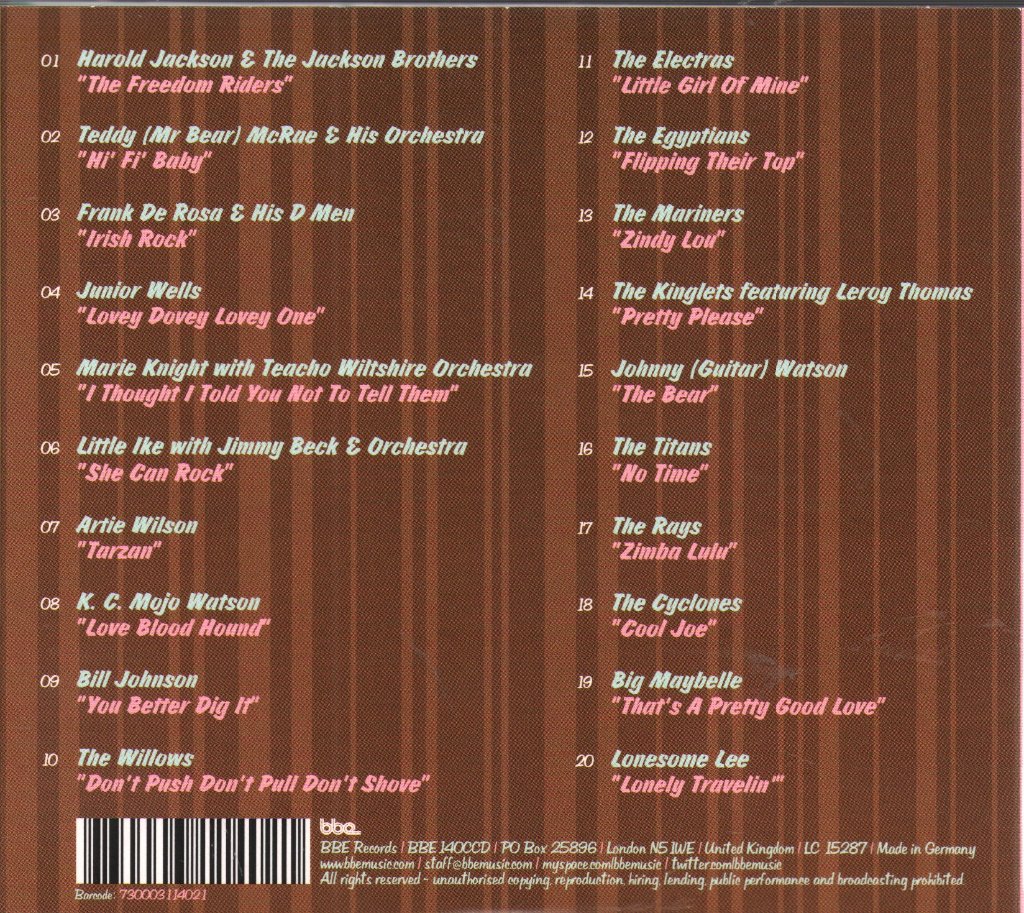 Various Artists - Keb Darge And Little Edith's Legendary Rockin' R&B - Cd