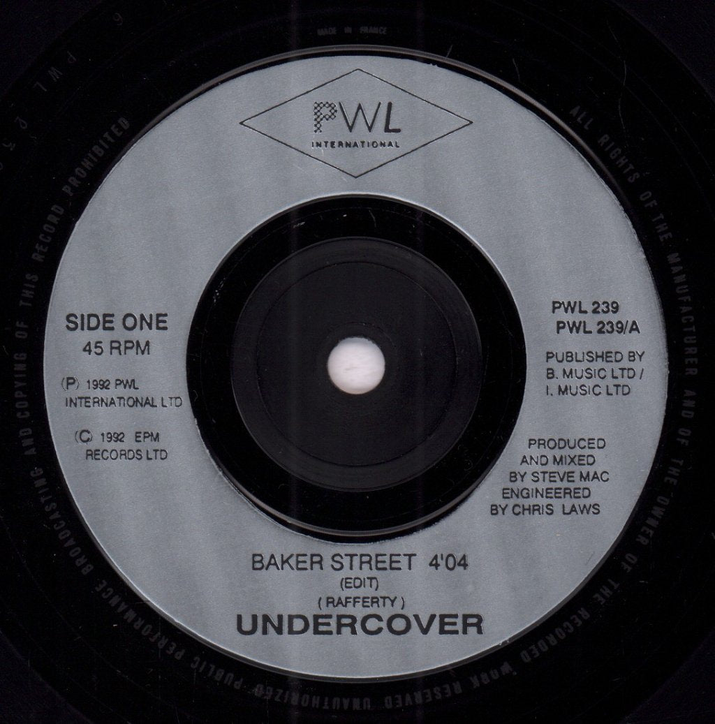 Undercover - Baker Street - 7 Inch