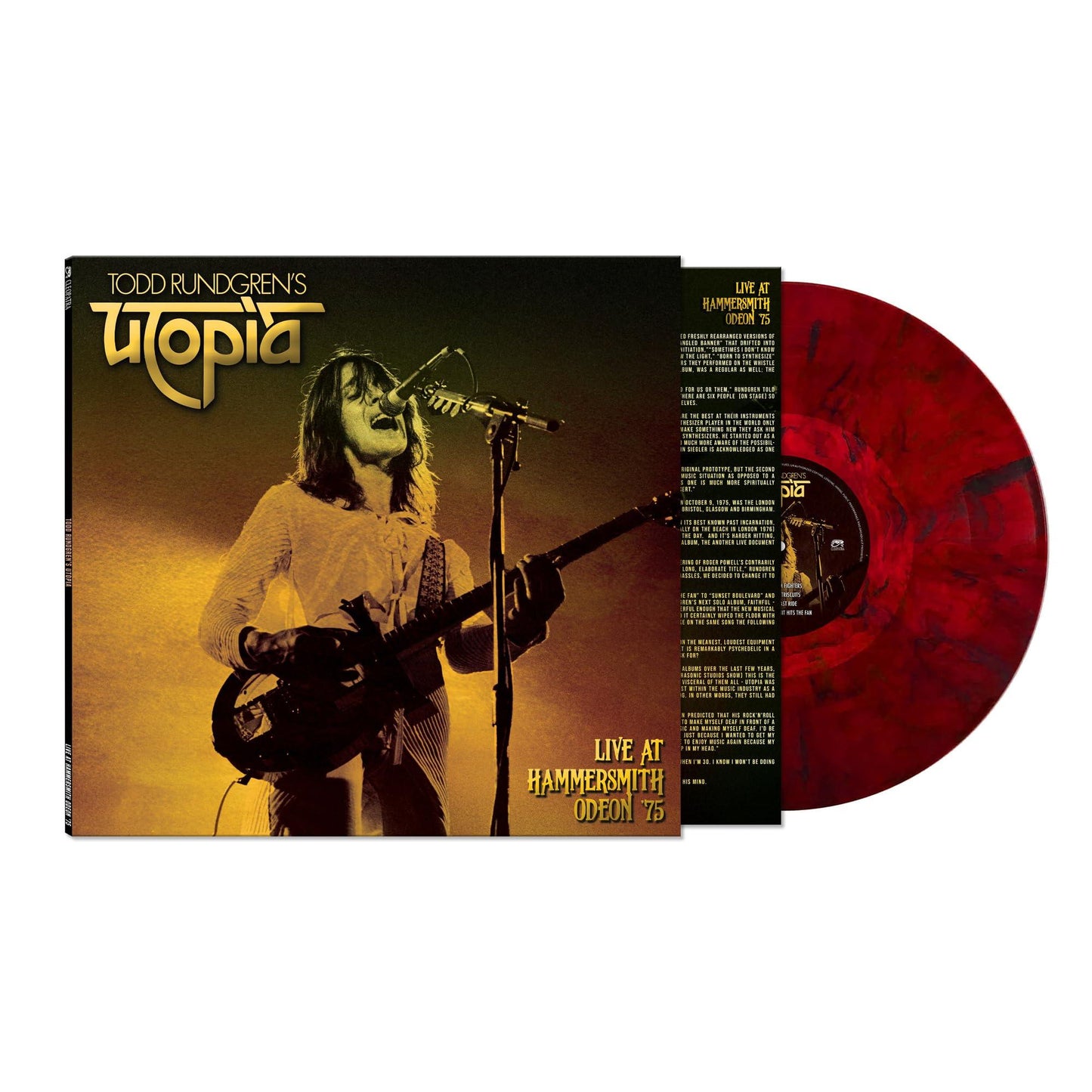 todd rundgren's utopia - Live At Hammersmith Odeon '75 - Lp