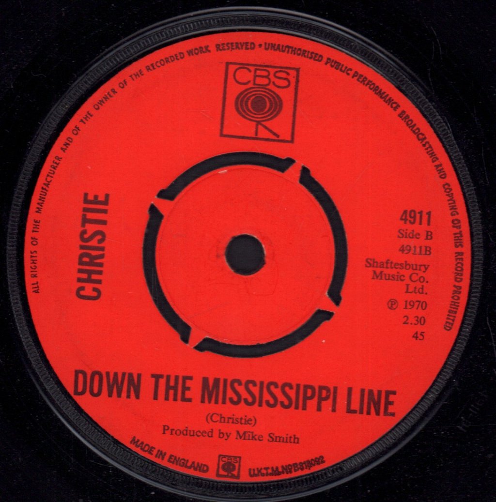 Christie - Yellow River - 7 Inch