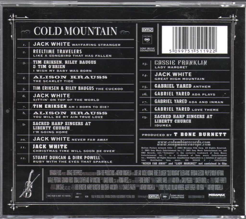 Cold Mountain - Music From The Miramax Motion Picture - Cd