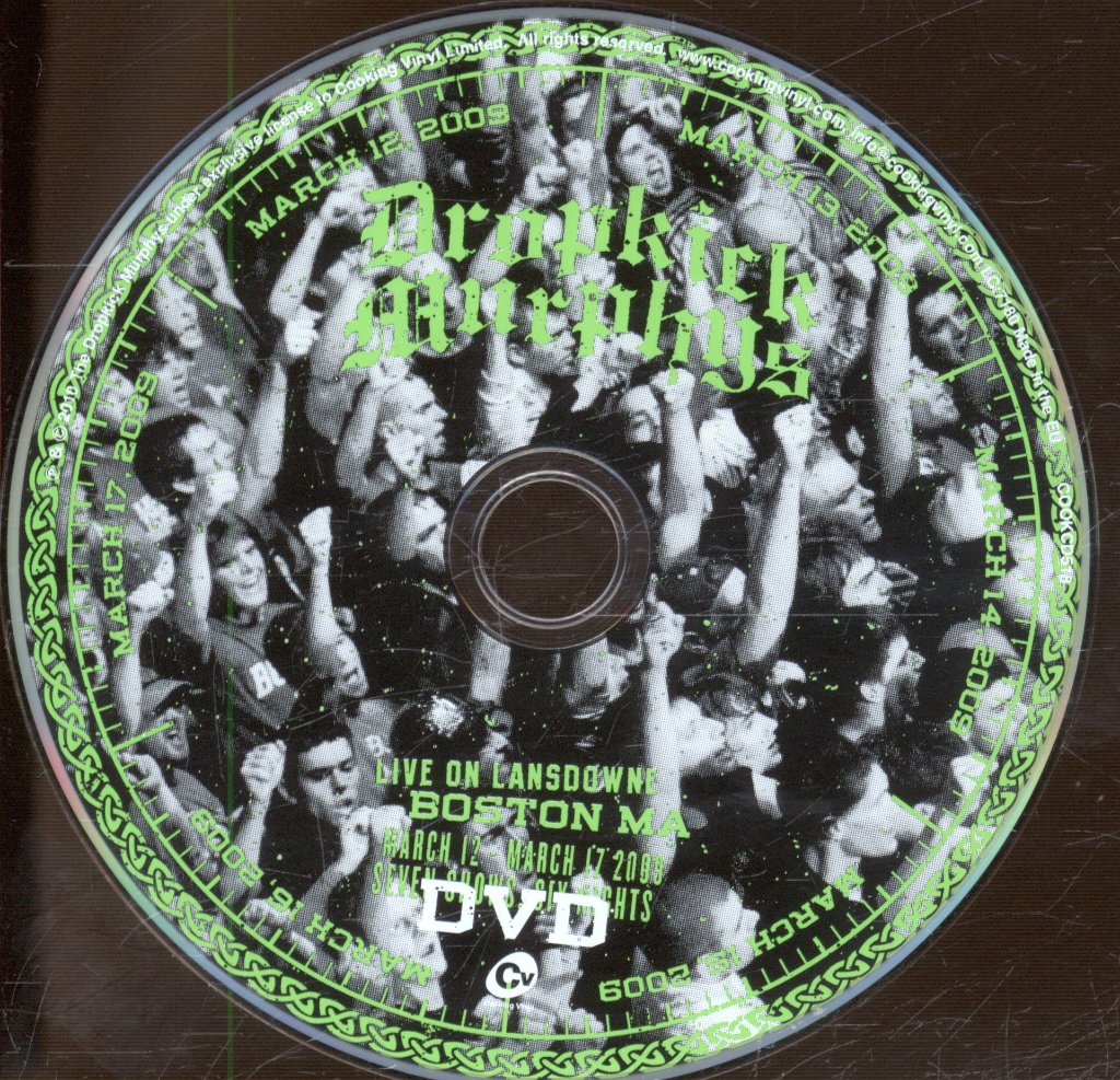 Dropkick Murphys - Live On Lansdowne Boston MA (March 12 - March 17 2009 Seven Shows Six Nights) - Cd/Dvd