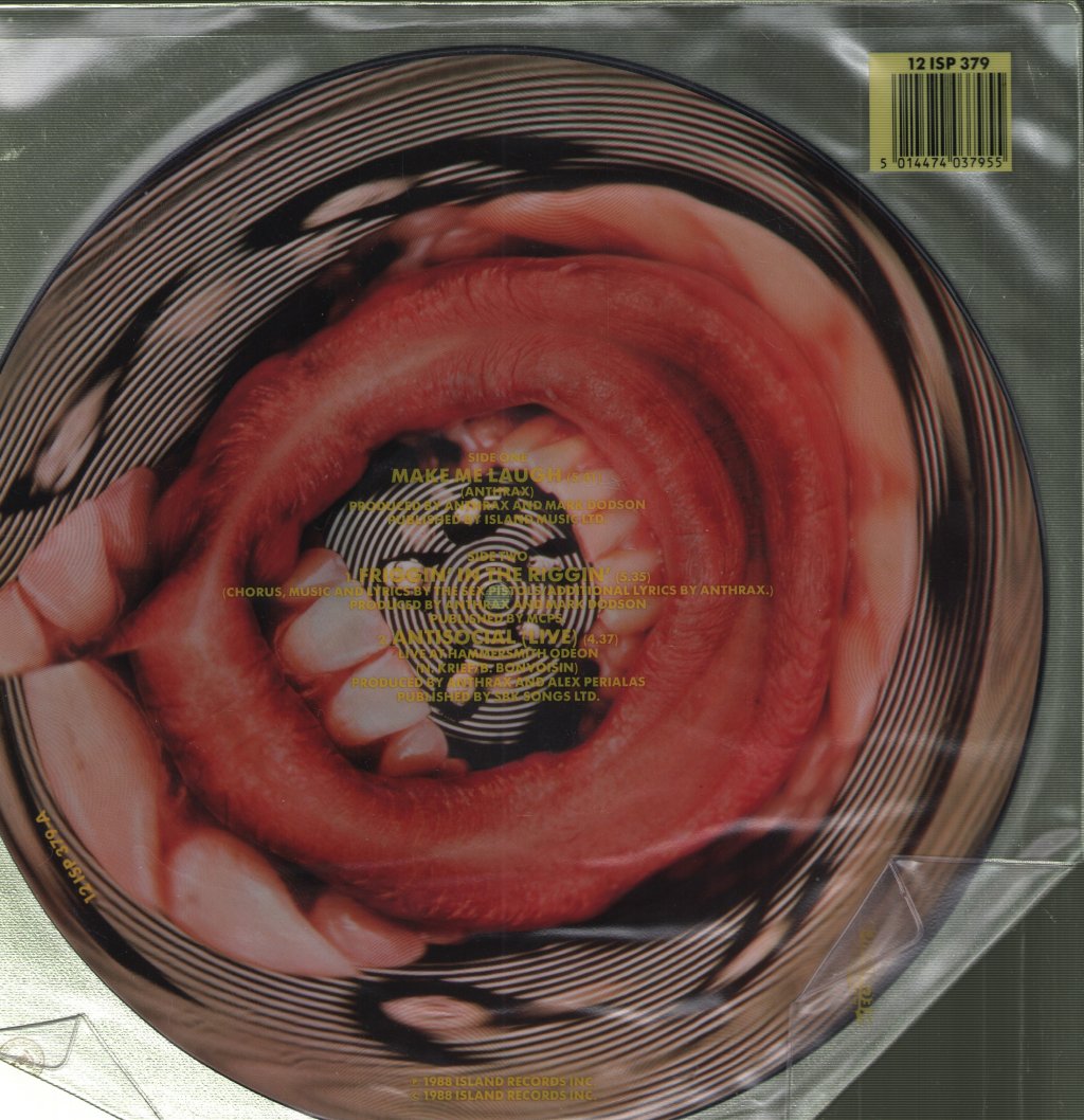 Anthrax (Metal Group) - Make Me Laugh - 12 Inch