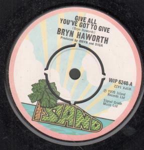 Bryn Haworth - Give All You've Got To Give - 7 Inch