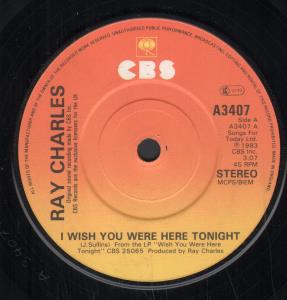 Ray Charles - I Wish You Were Here Tonight - 7 Inch