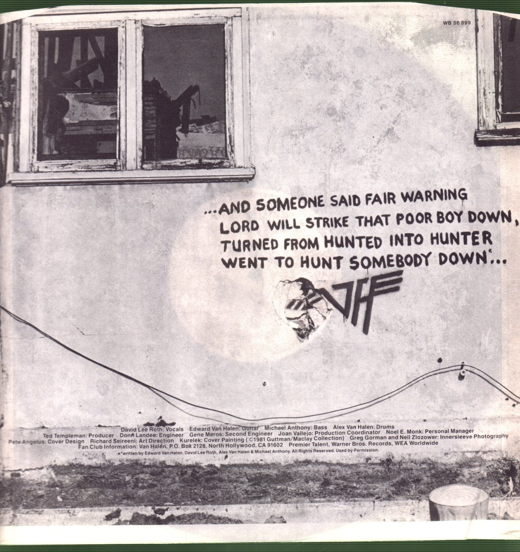 Van Halen - Fair Warning - Lp