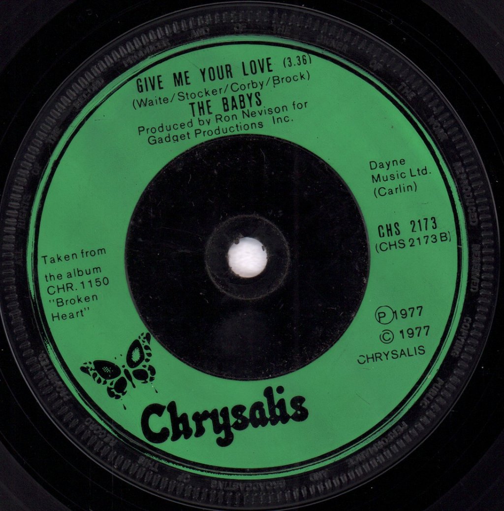 Babys - Isn't It Time - 7 Inch