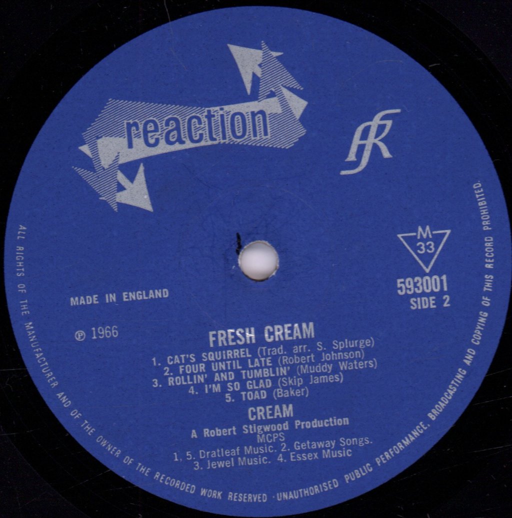 Cream - Fresh Cream - Lp