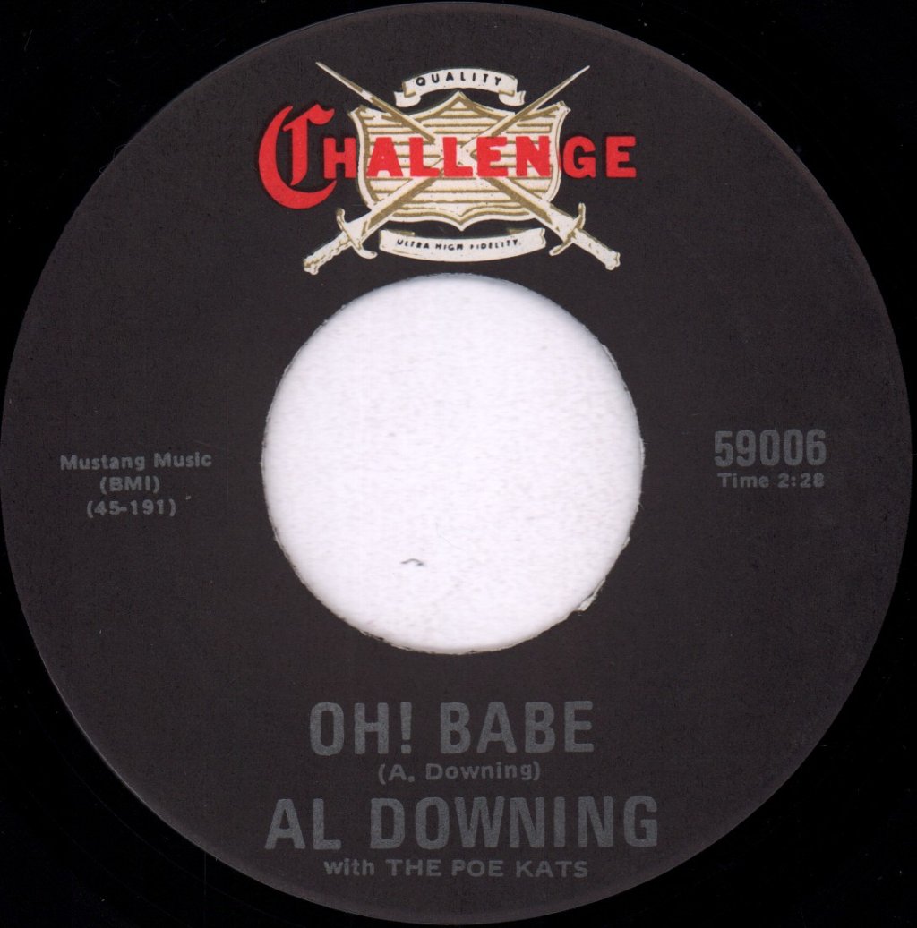 Al Downing - Oh Babe - 7 Inch