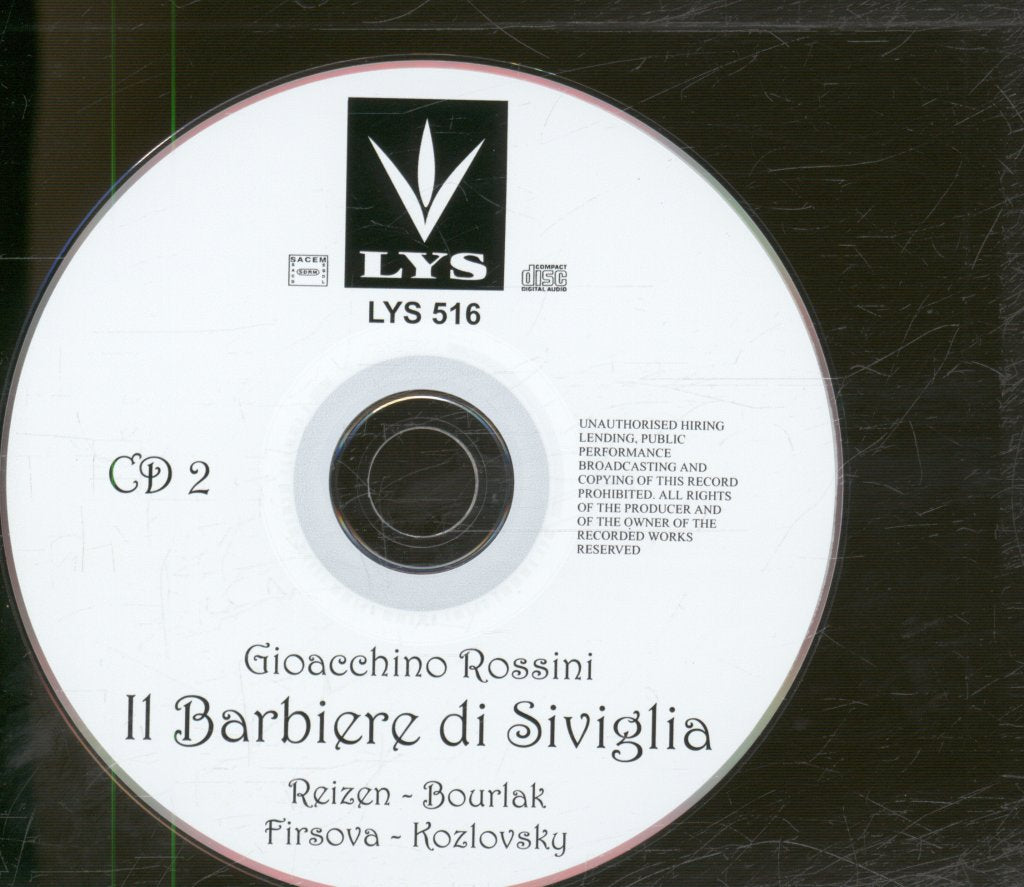 Samouil Samossoud - Rossini - Il barbiere di Siviglia: Sinfonia - Double Cd