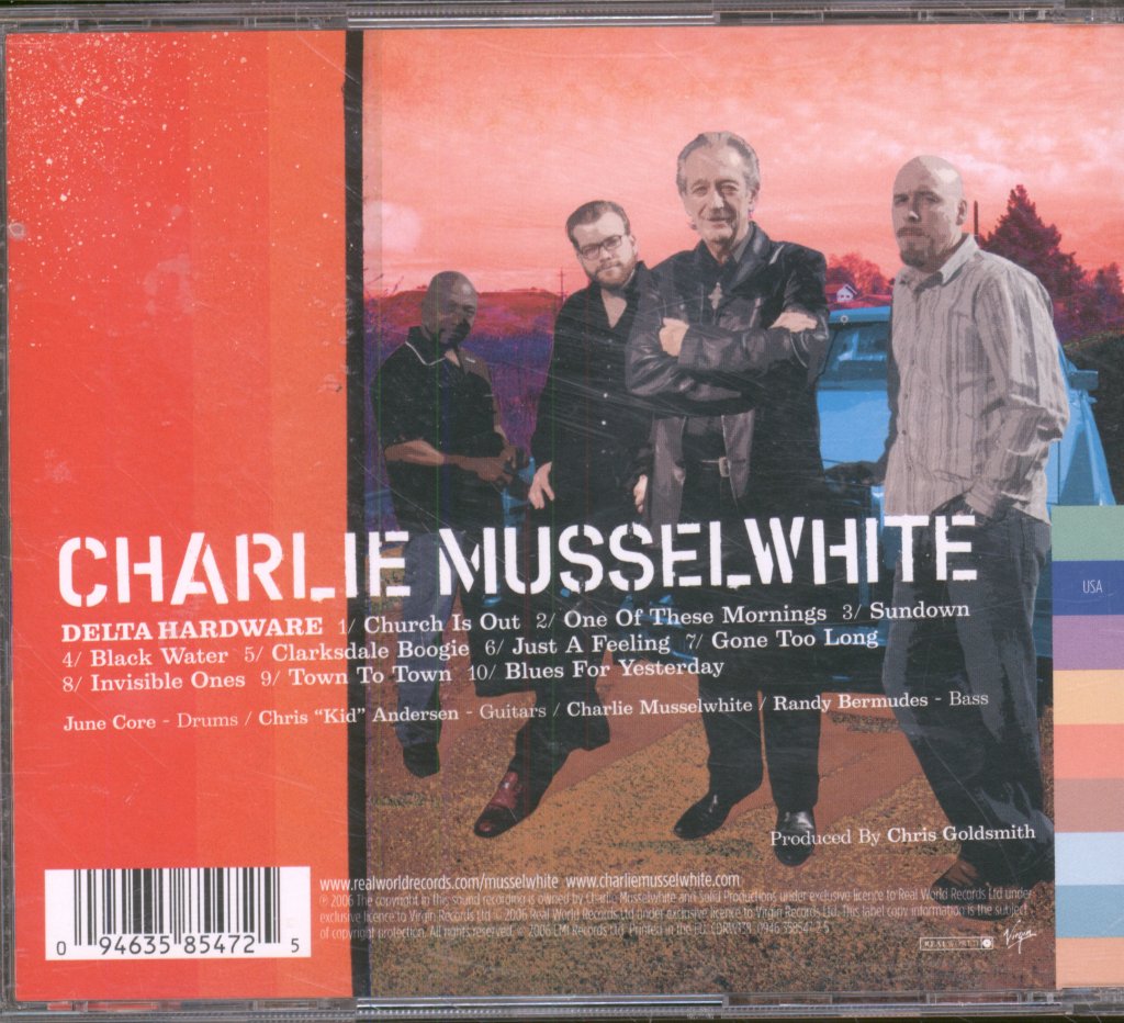 Charlie Musselwhite - Delta Hardware - Cd