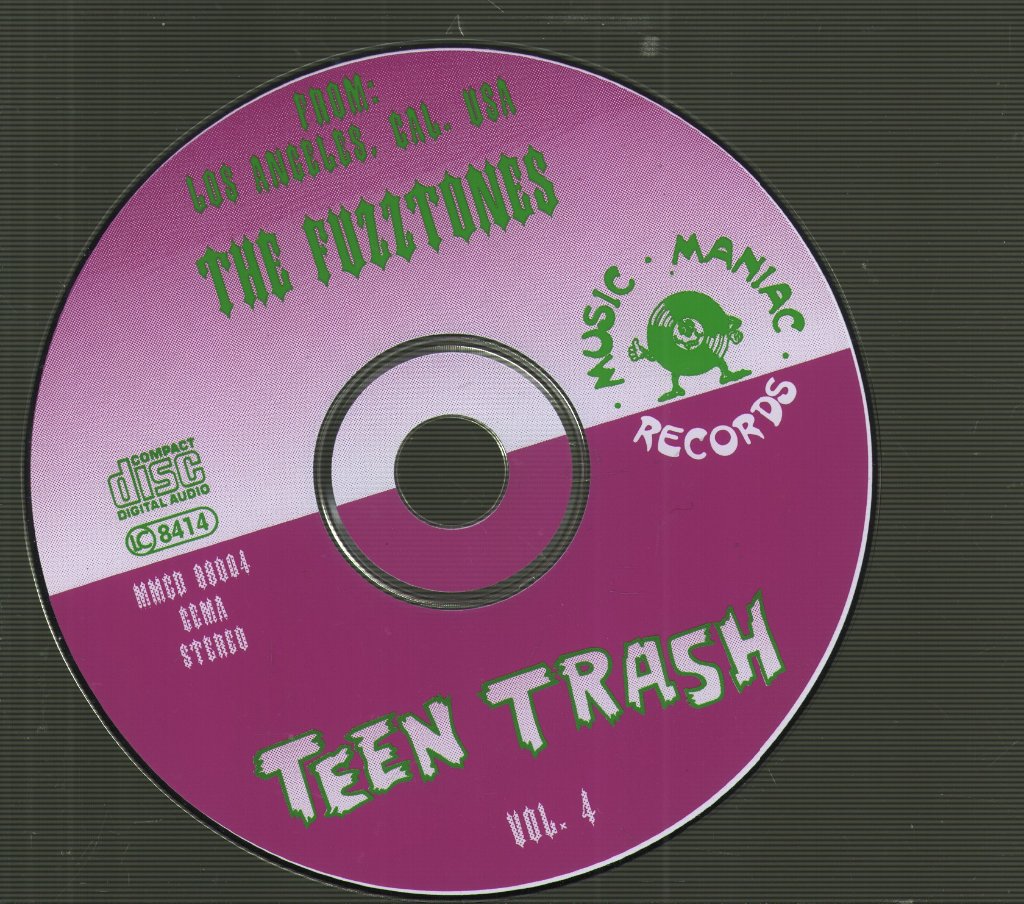 Fuzztones - Teen Trash Vol. 4 - Cd