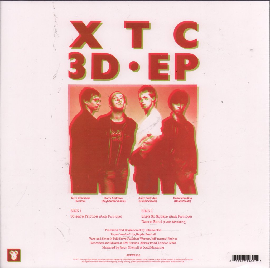 XTC - 3D • EP - 10 Inch
