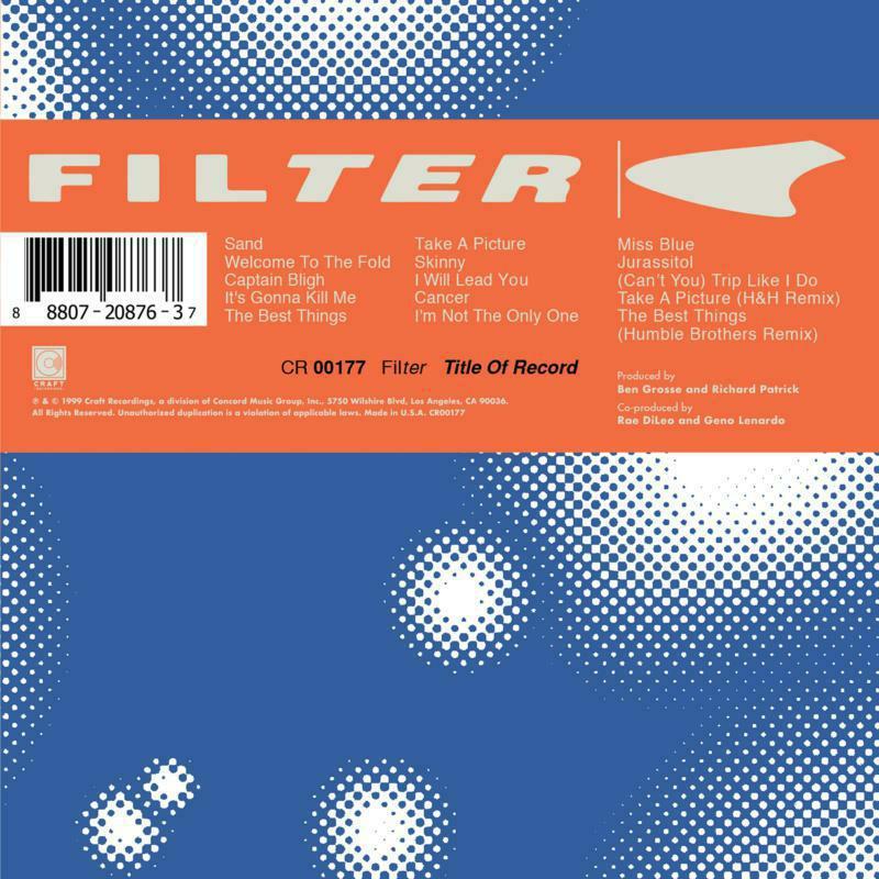 Filter - Title of Record (20th Anniversary Edition) - Cd