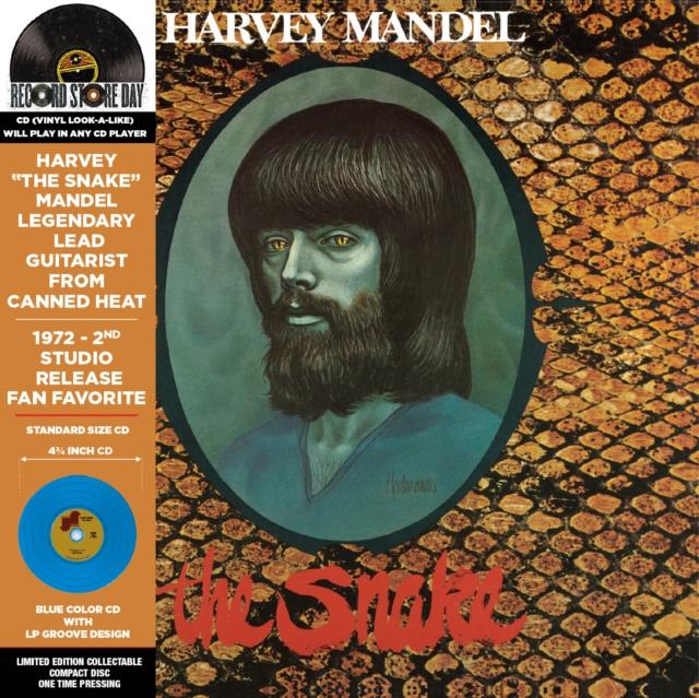 Harvey Mandel - Snake (Turquoise Blue Vinyl) (Rsd 2025) - Lp