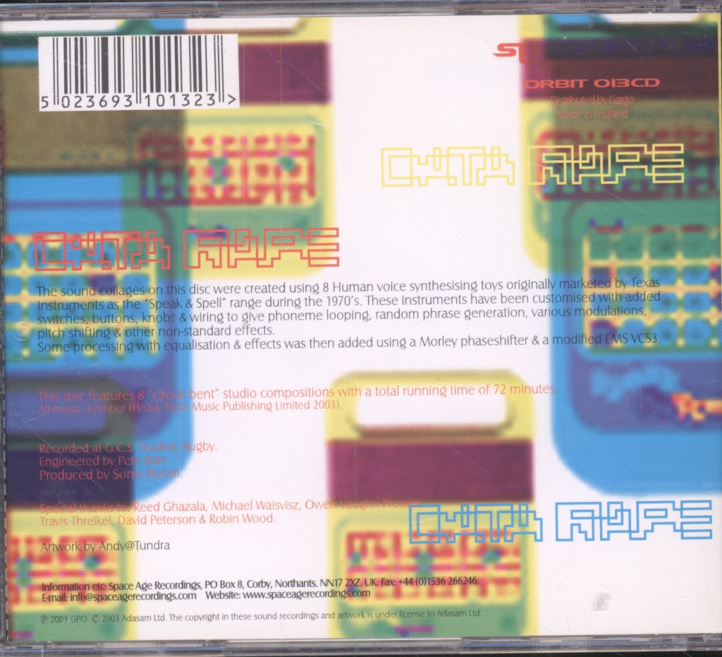 Experimental Audio Research - Data Rape - Cd